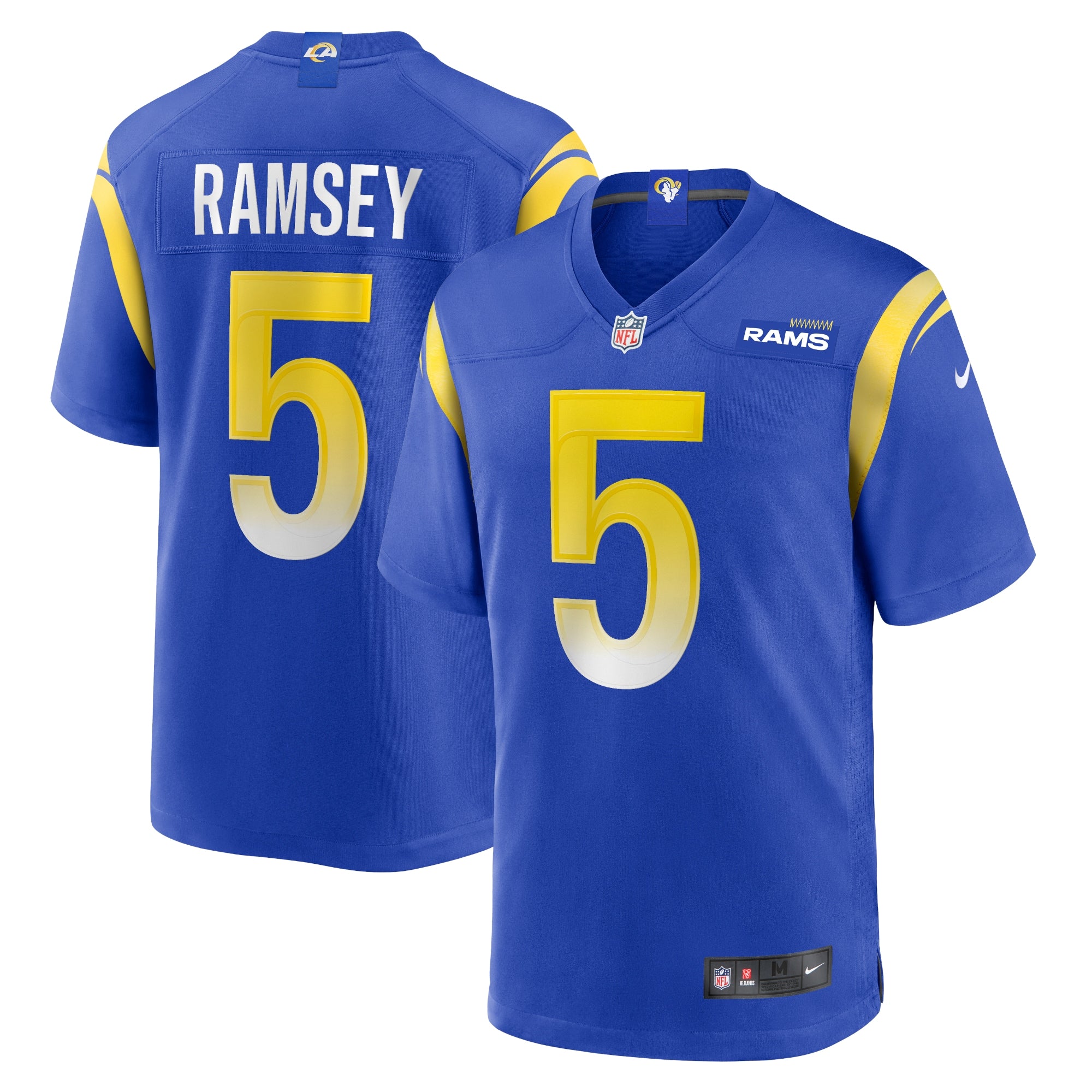 Jalen Ramsey Los Angeles Rams Nike Player Game Jersey   Royal