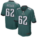 Jason Kelce Philadelphia Eagles Nike Game Jersey   Midnight Green