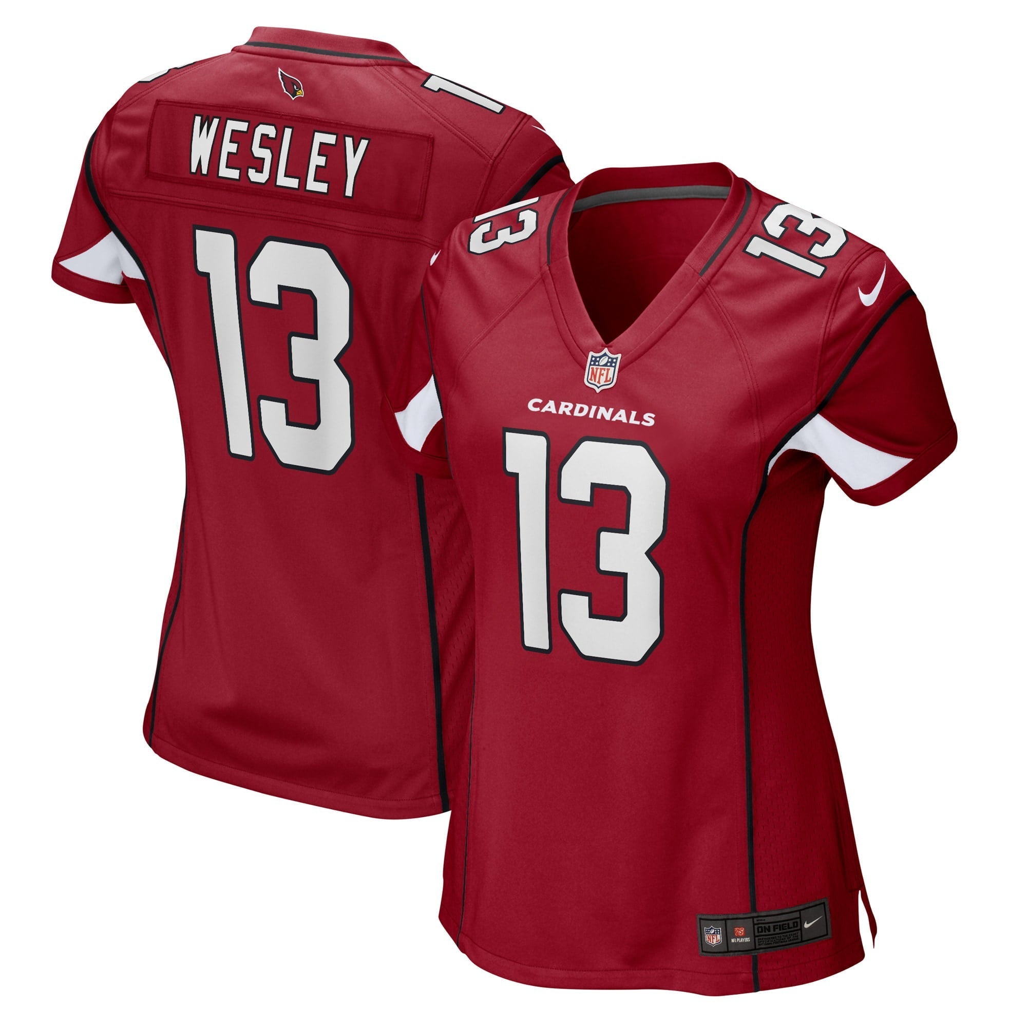 Women s Nike Antoine Wesley Cardinal Arizona Cardinals Game Player Jersey
