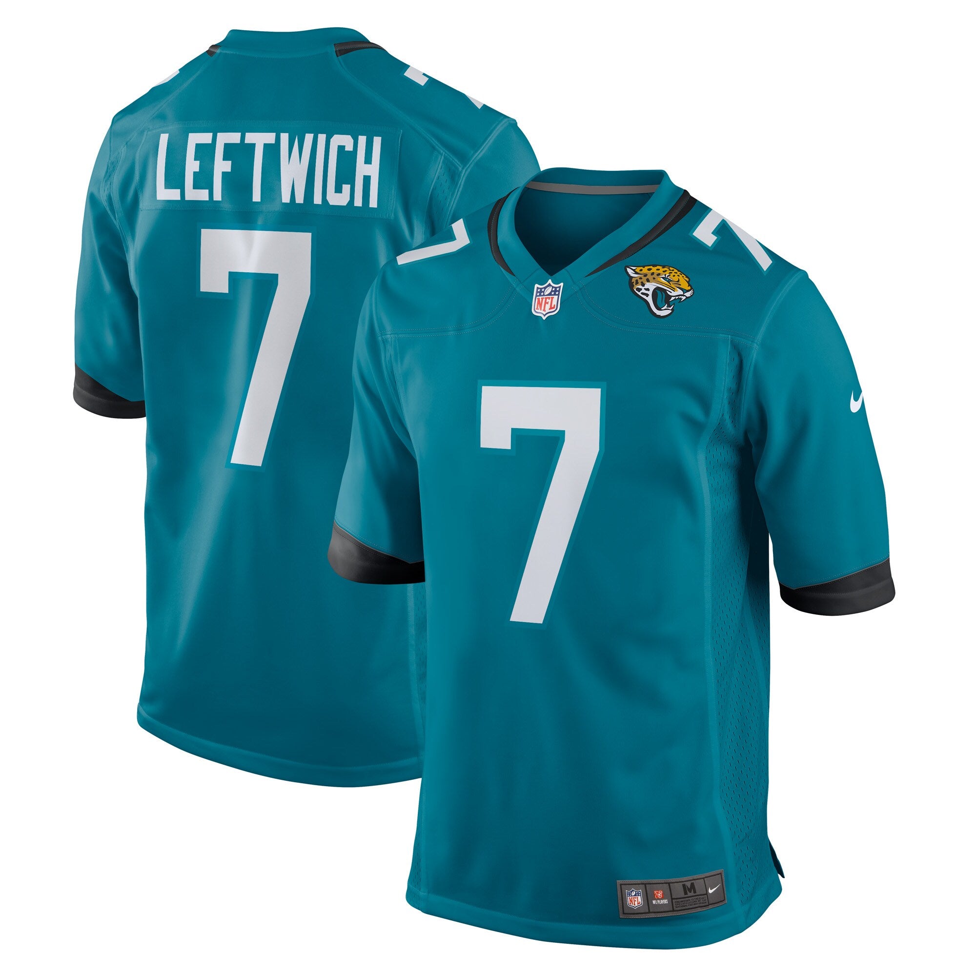 Byron Leftwich Jacksonville Jaguars Nike Retired Player Game Jersey   Teal