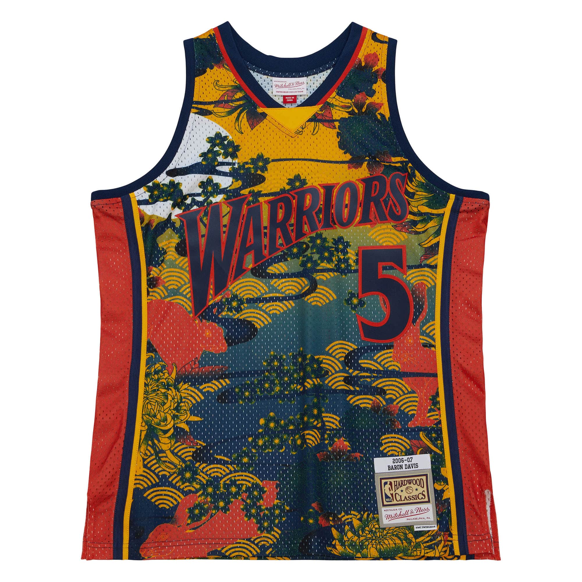 Asian Heritage Swingman Baron Davis Golden State Warriors 2006-07 Jersey 5.0
