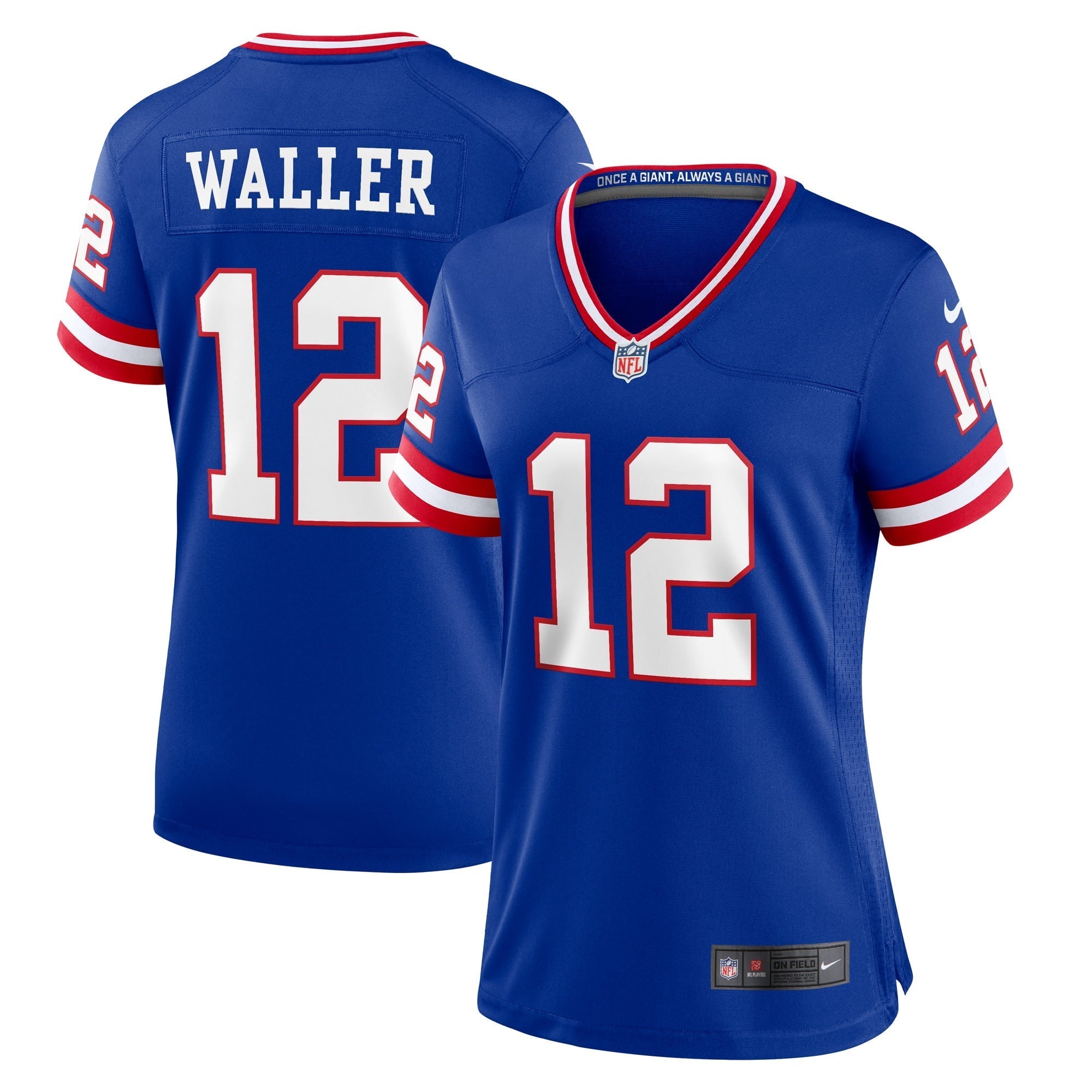 Women s Nike Darren Waller Royal New York Giants Alternate Game Jersey