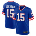 Men s Nike Collin Johnson Royal New York Giants Classic Player Game Jersey