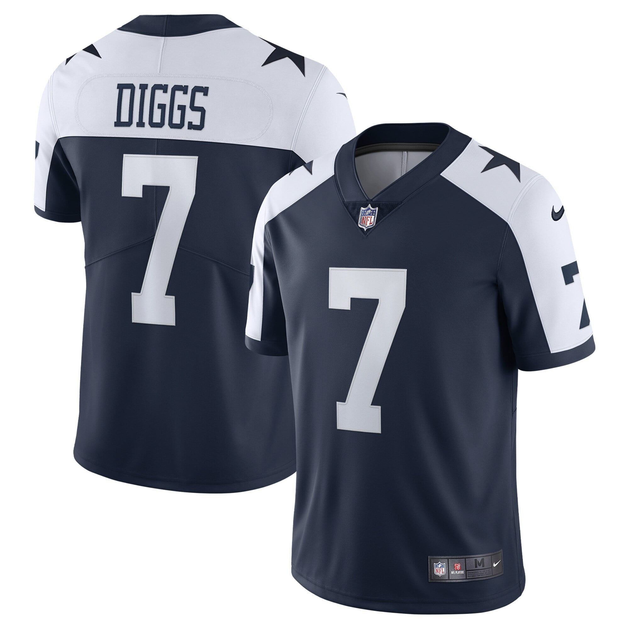 Men s Nike Trevon Diggs Navy Dallas Cowboys Alternate Vapor Limited Jersey