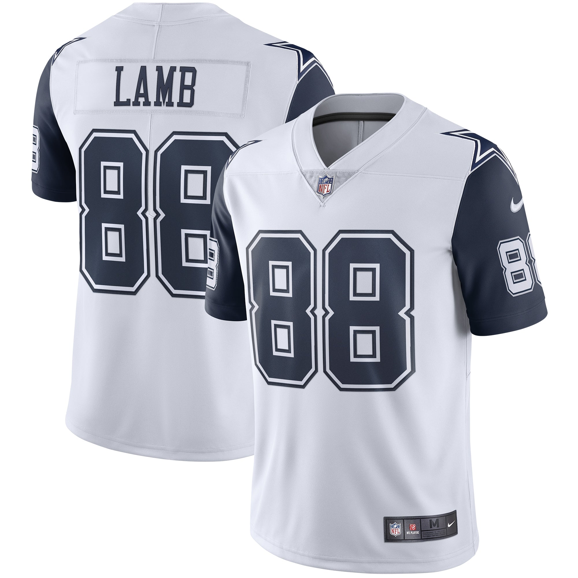 CeeDee Lamb Dallas Cowboys Nike 2nd Alternate Vapor Limited Jersey   White