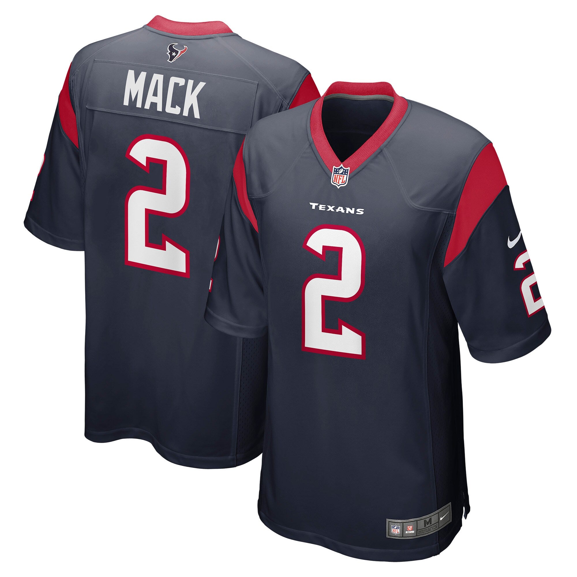 Marlon Mack Houston Texans Nike Game Jersey   Navy