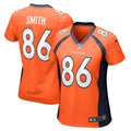 Women s Nike Orange Vyncint Smith Denver Broncos Team Game Player Jersey
