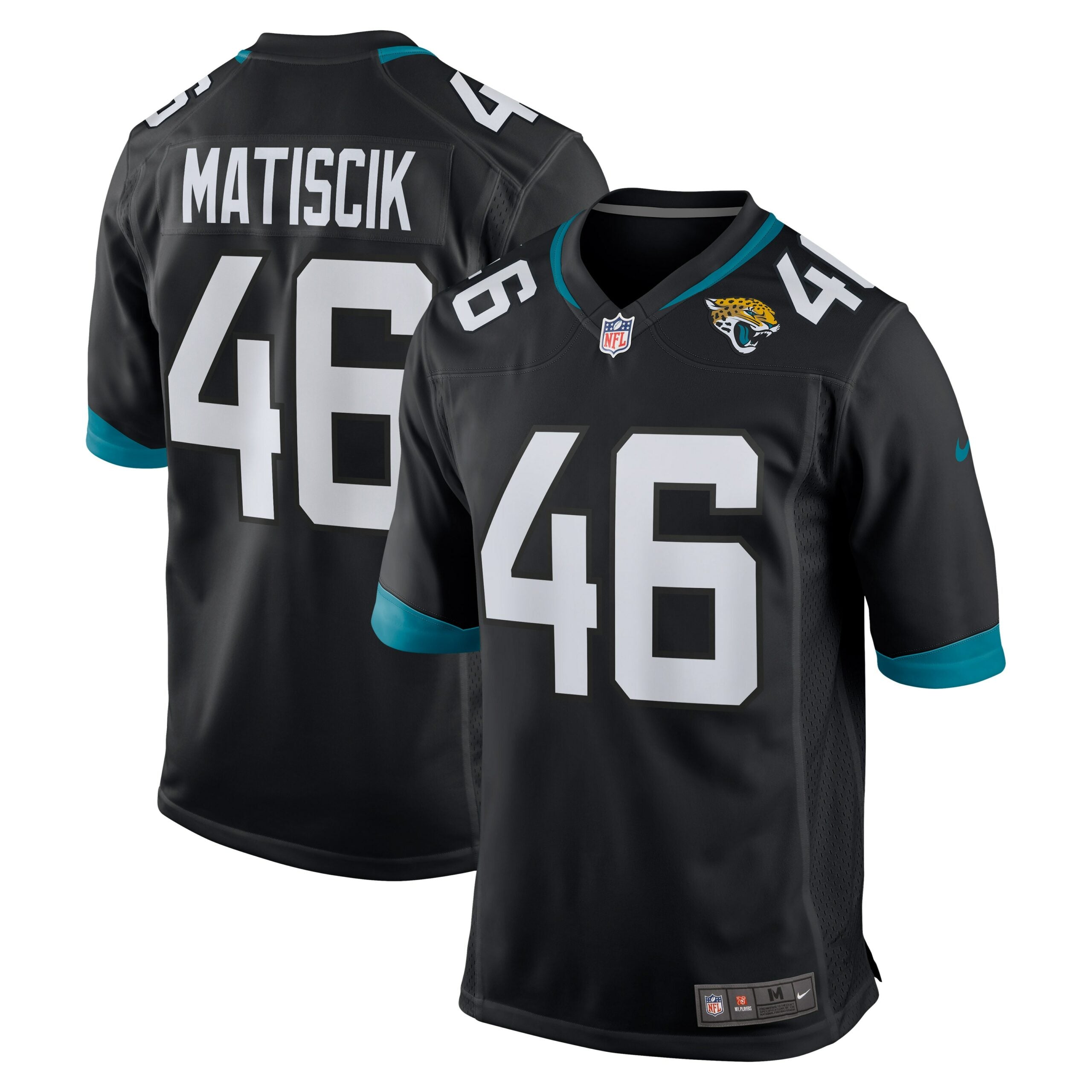Ross Matiscik Jacksonville Jaguars Nike Game Jersey   Black
