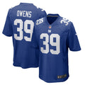 Gervarrius Owens New York Giants Nike Team Game Jersey Royal