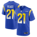 Men s Nike Russ Yeast Royal Los Angeles Rams Game Player Jersey