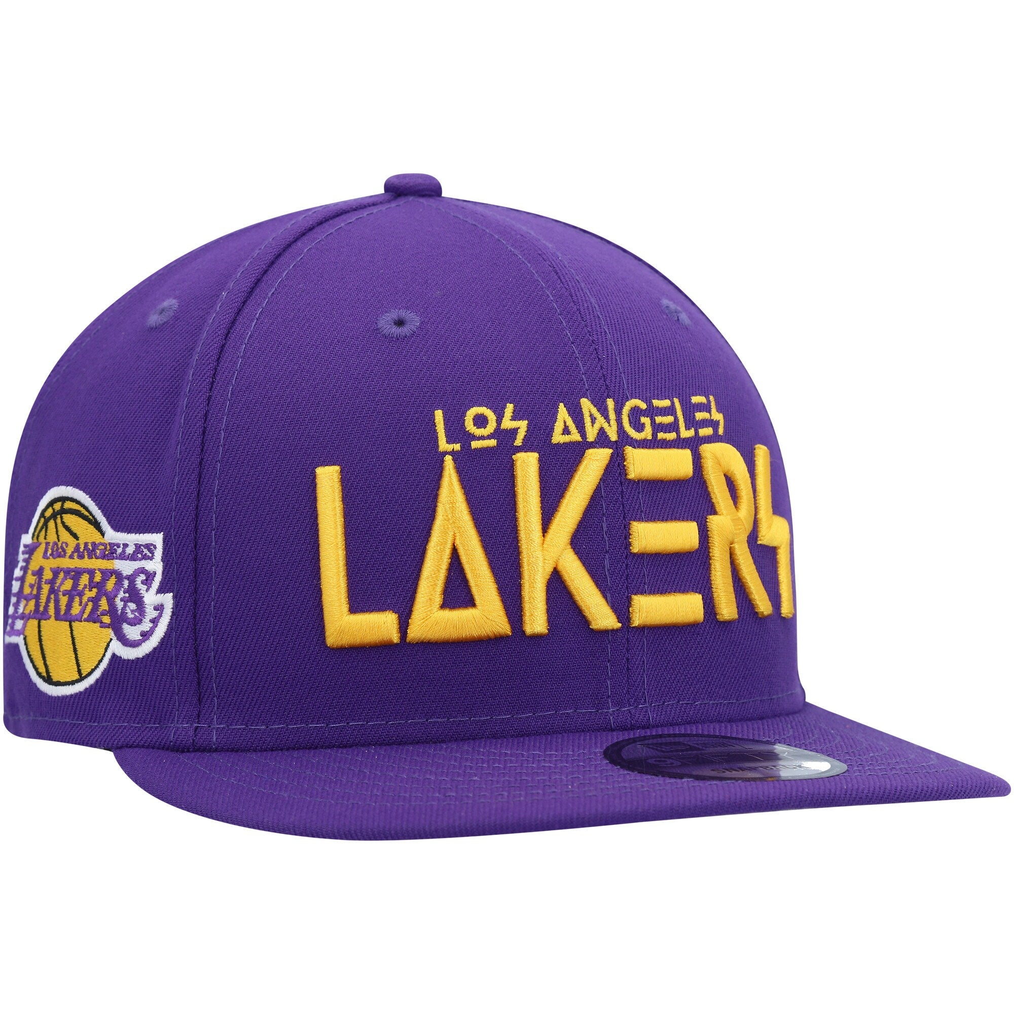 Los Angeles Lakers New Era Rocker 9FIFTY Snapback Hat - Purple