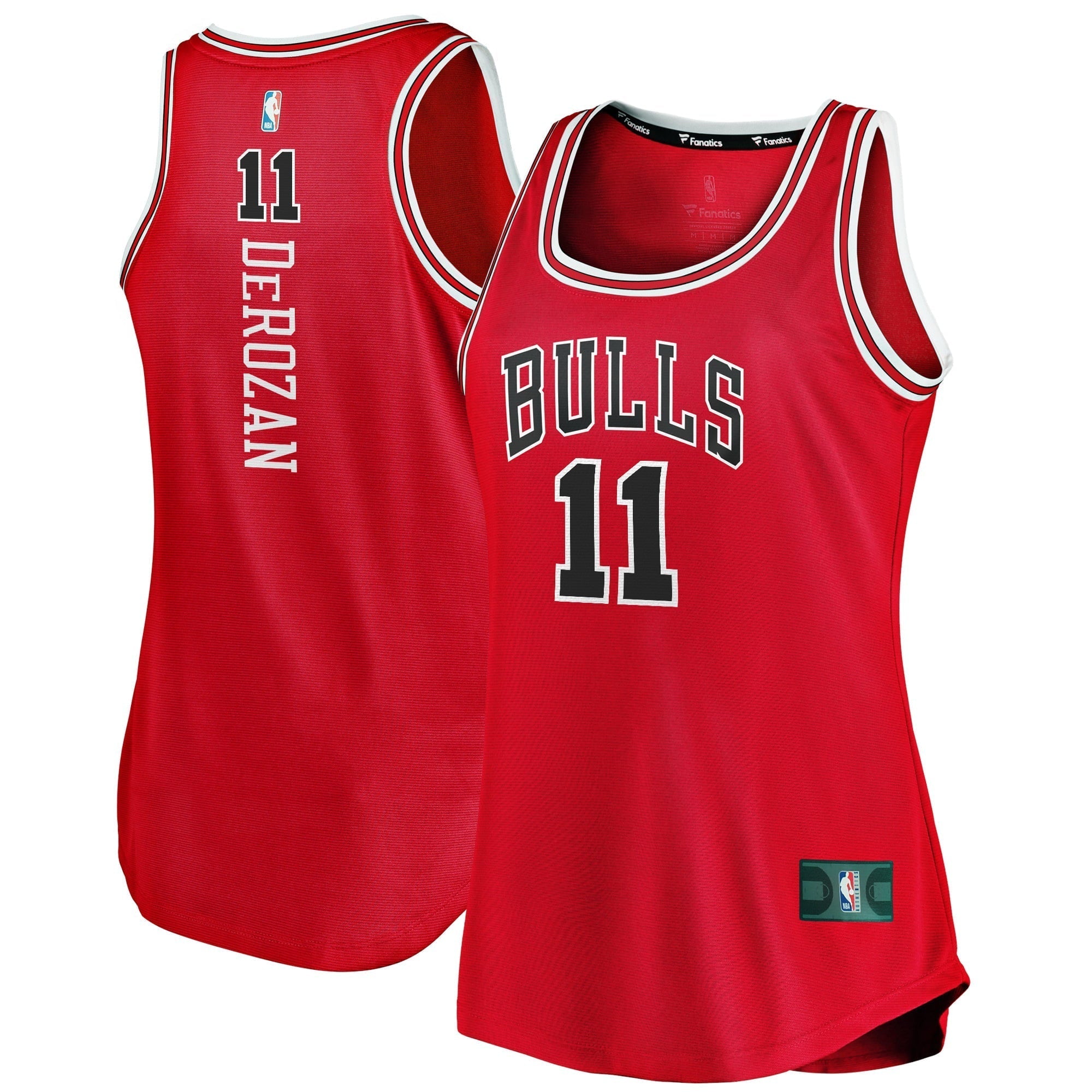 Women's Fanatics Branded DeMar DeRozan Red Chicago Bulls 2021/22 Fast Break Tank Jersey - Icon Edition