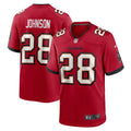Cephus Johnson Tampa Bay Buccaneers Nike Team Game Jersey    Red