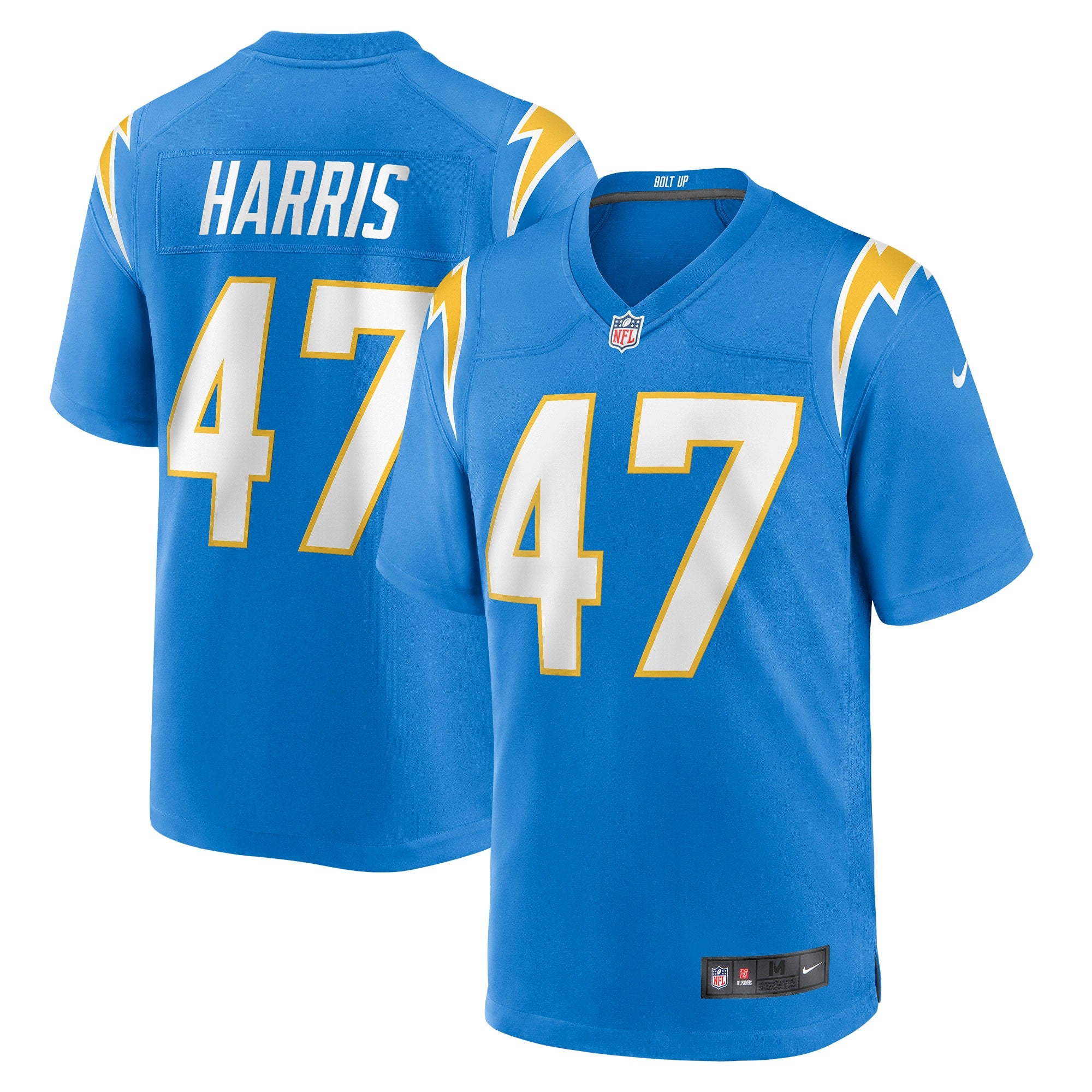Josh Harris Los Angeles Chargers Nike Game Jersey   Powder Blue