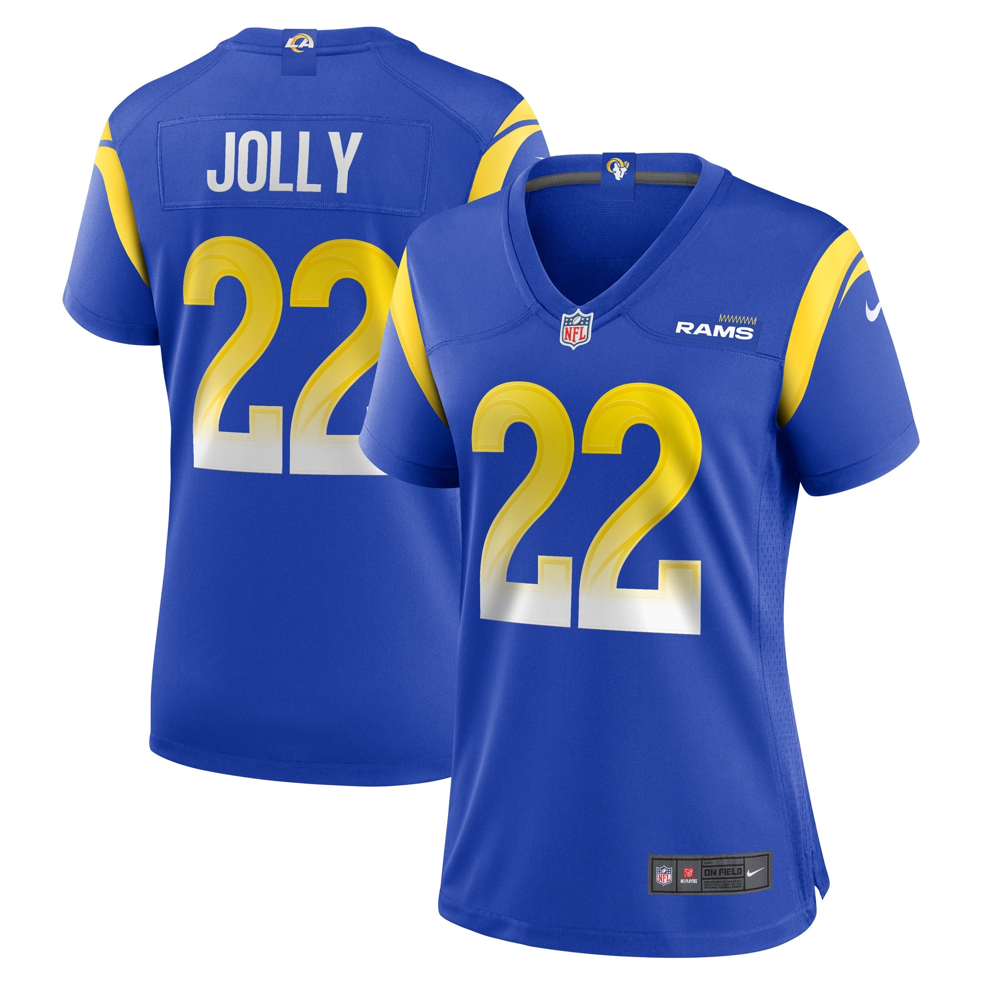Shaun Jolly Los Angeles Rams Nike Women s Home Game Jersey   Royal
