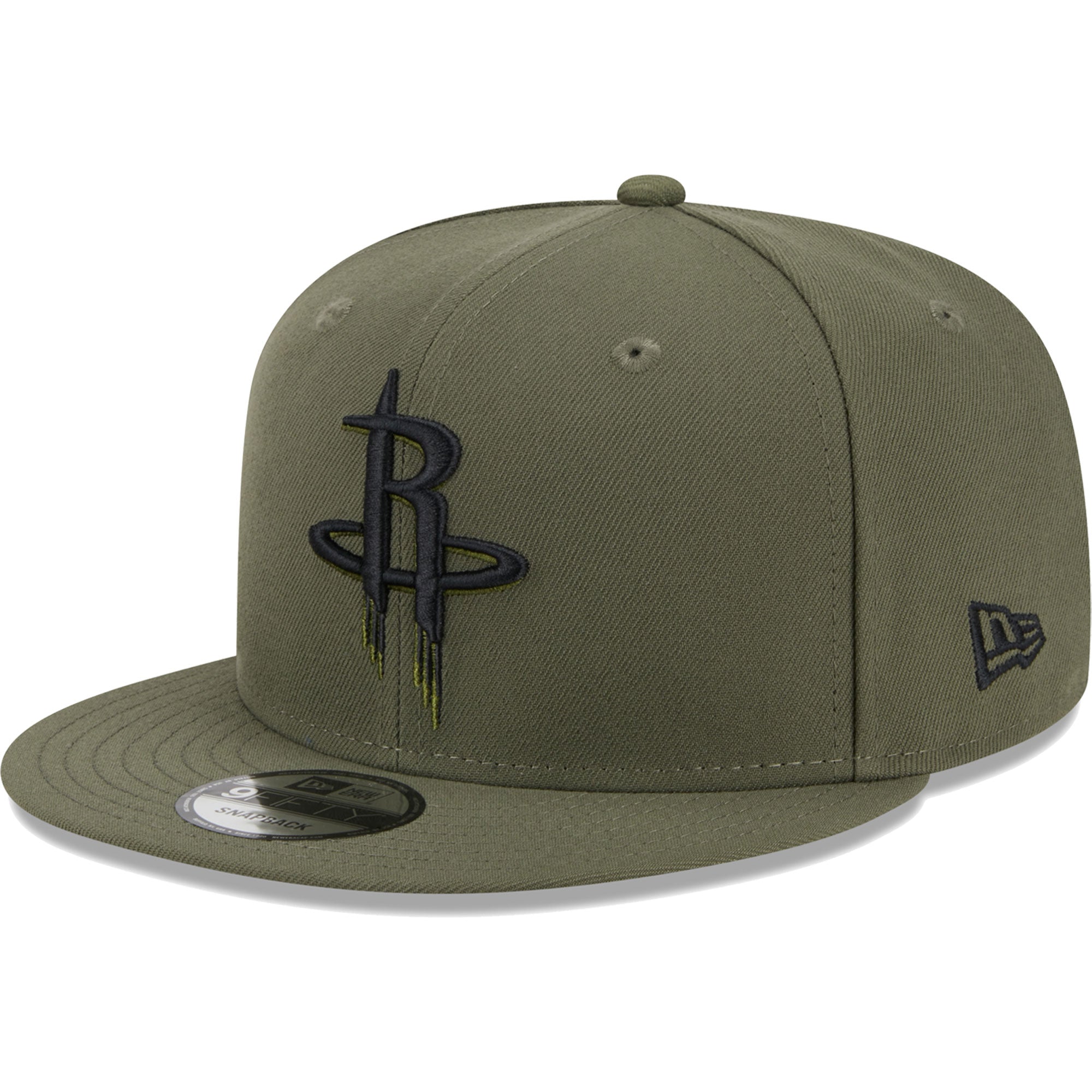 Houston Rockets New Era 9FIFTY Snapback Hat - Olive