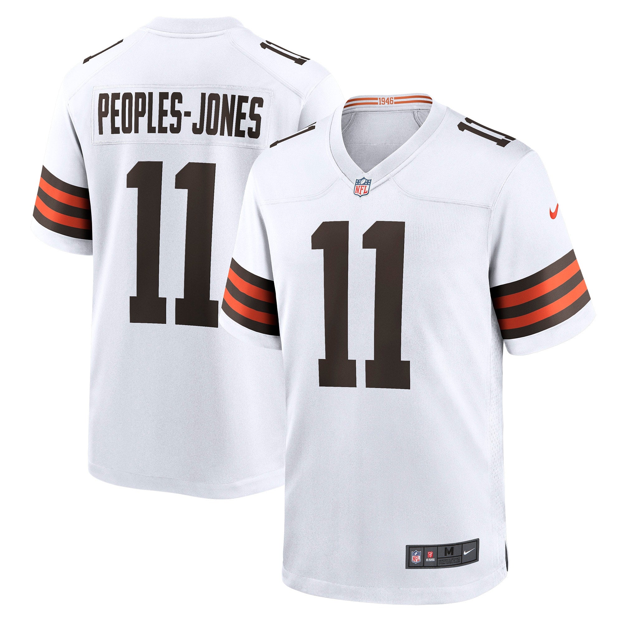 Donovan Peoples-Jones Cleveland Browns Nike Game Jersey   White