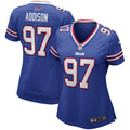 Mario Addison Buffalo Bills Nike Women s Player Game Jersey   Royal