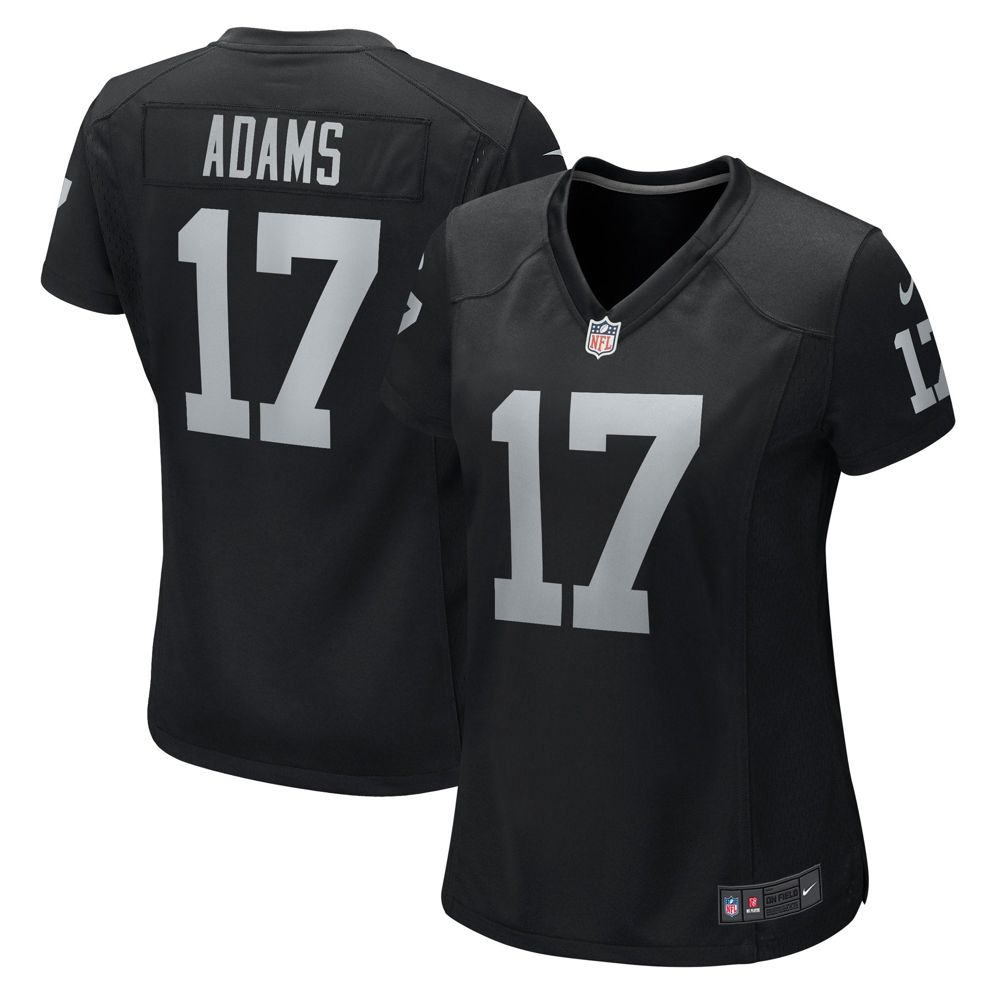Davante Adams Las Vegas Raiders Nike Women s Player Jersey   Black
