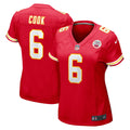 Bryan Cook Kansas City Chiefs Nike Women s Game Player Jersey   Red