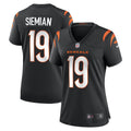 Women s Nike Trevor Siemian Black Cincinnati Bengals Team Game Jersey