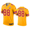 Youth Kansas City Chiefs Tony Gonzalez Inverted Legend Jersey   Gold