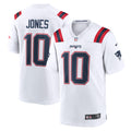 Mac Jones New England Patriots Nike Player Game Jersey   White