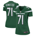 Wes Schweitzer New York Jets Nike Women s Game Jersey   Green