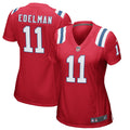 Women s New England Patriots Julian Edelman Alternate Game Jersey Red