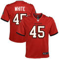 Devin White Tampa Bay Buccaneers Nike Youth Game Jersey   Red