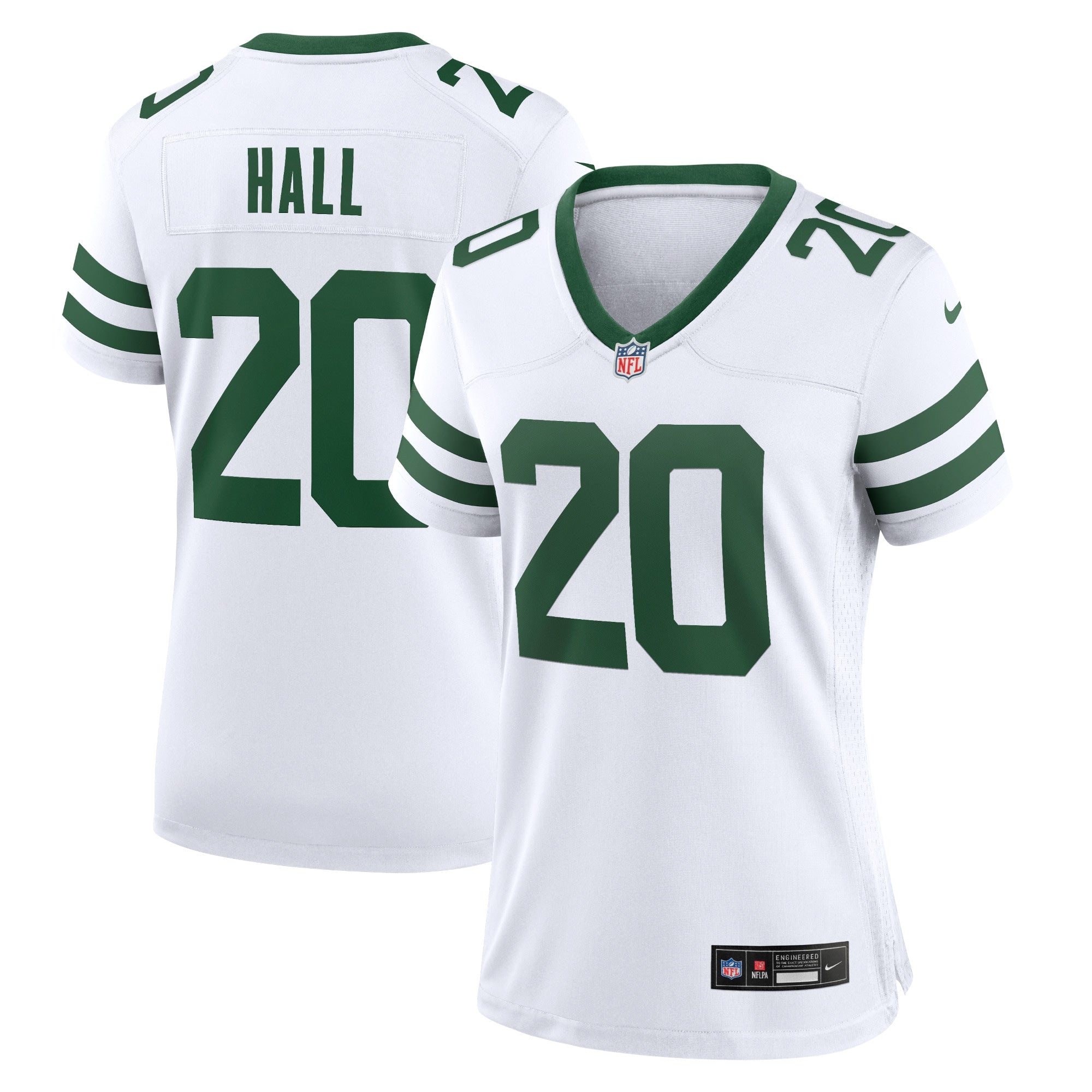 Breece Hall New York Jets Nike Women s Player Jersey   White