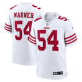 Fred Warner San Francisco 49ers Nike Player Game Jersey   White