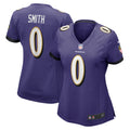 Roquan Smith Baltimore Ravens Nike Women s Team Game Jersey   Purple