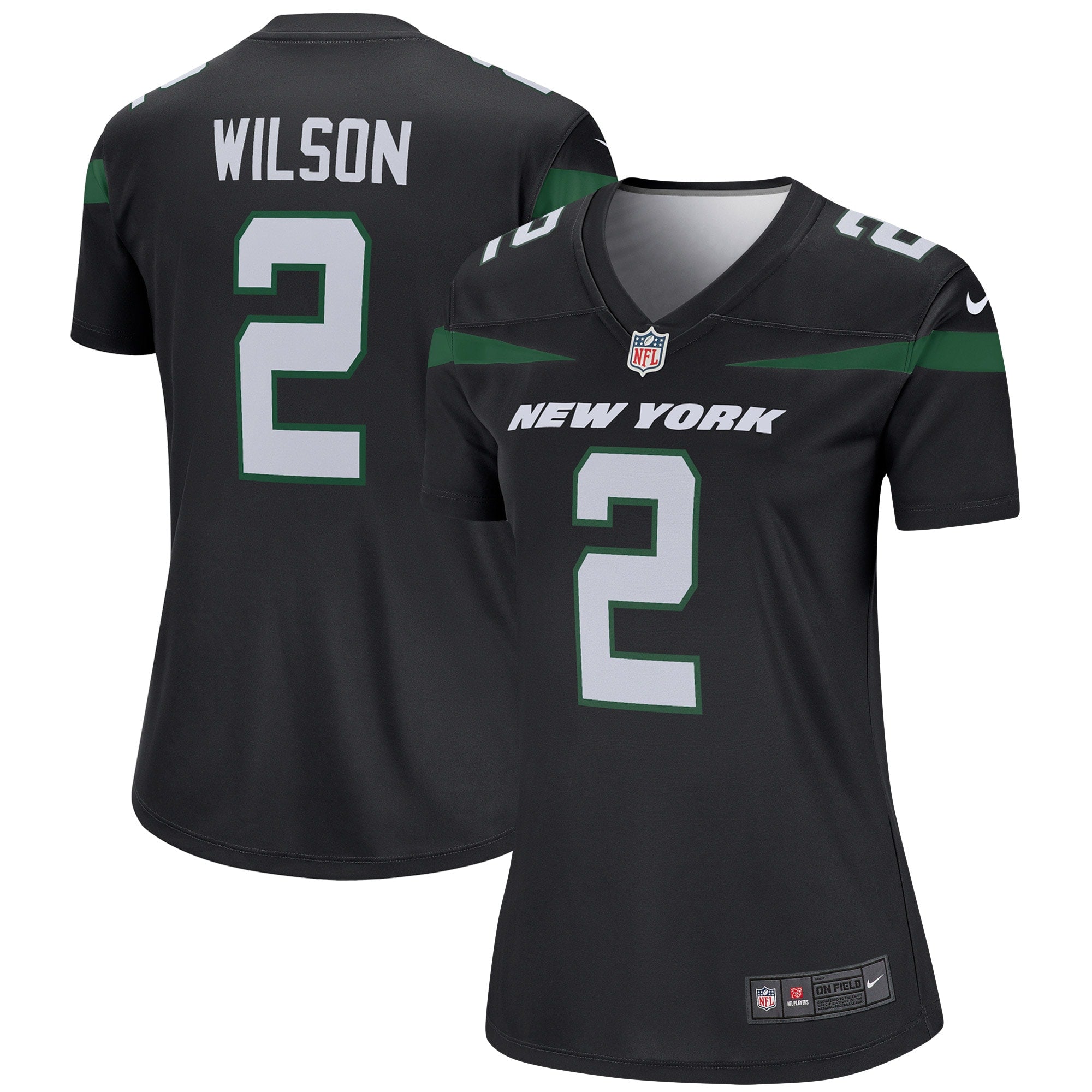 Zach Wilson New York Jets Nike Women s Legend Jersey   Black