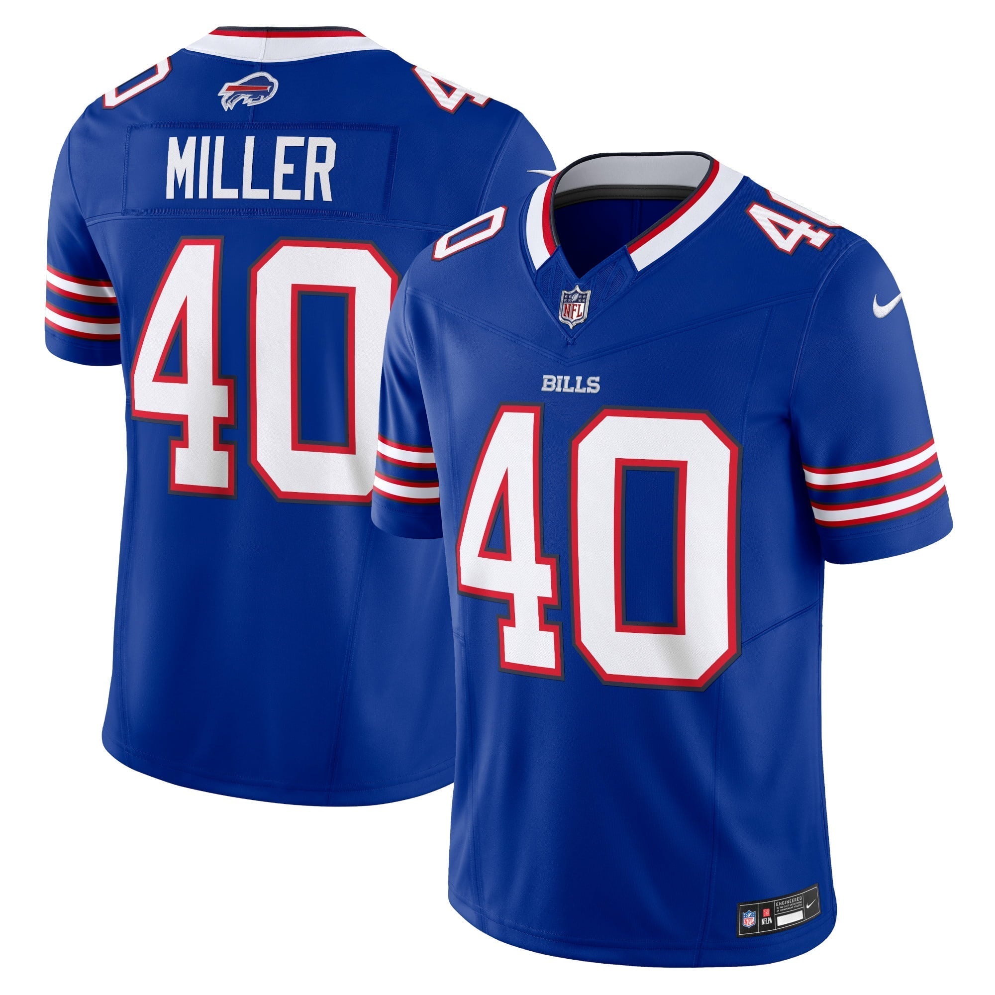 Men s Nike Von Miller Royal Buffalo Bills Vapor F.U.S.E. Limited Jersey