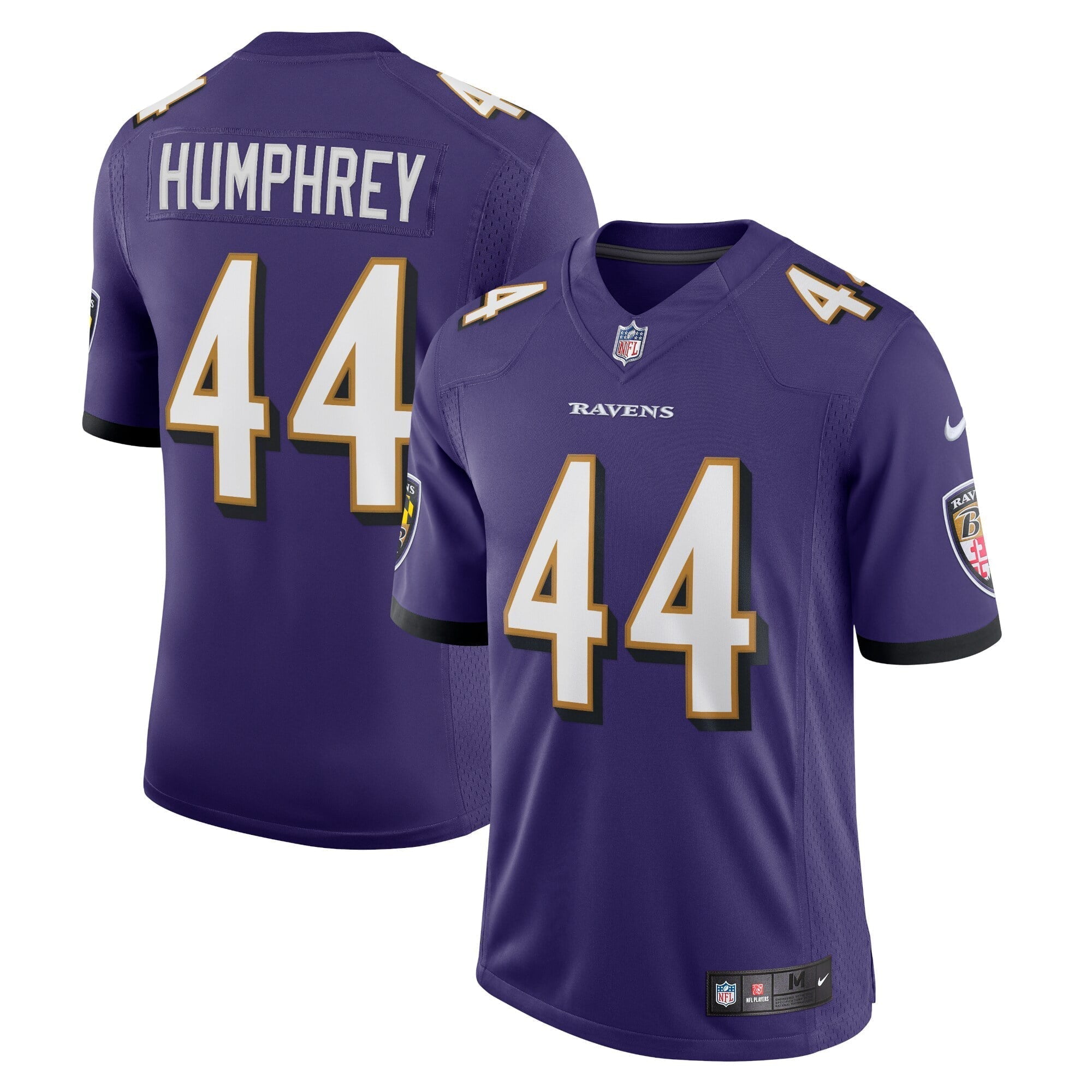 Men s Nike Marlon Humphrey Purple Baltimore Ravens Vapor Limited Jersey