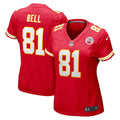 Women s Nike Blake Bell Red Kansas City Chiefs Game Player Jersey