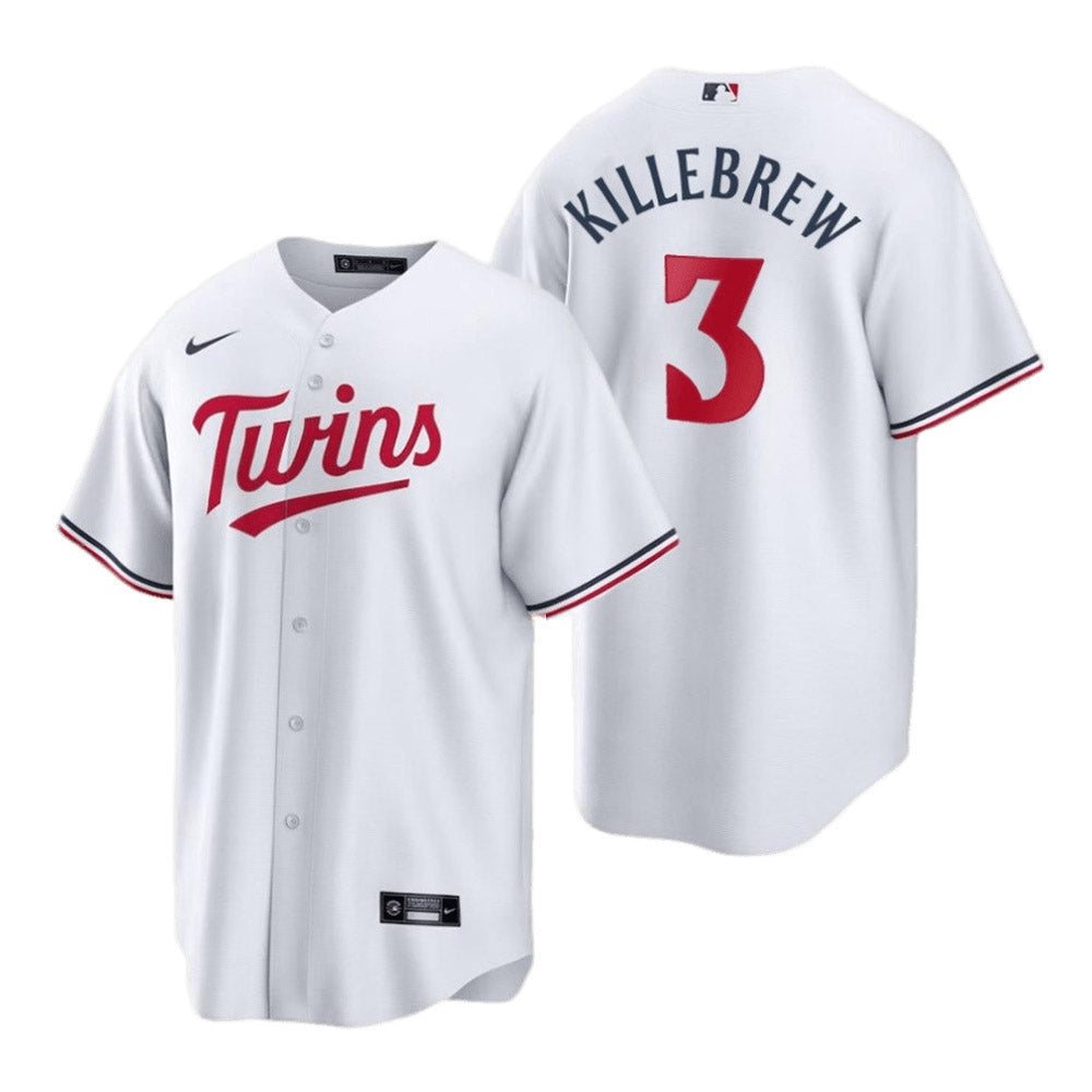 Men's Minnesota Twins Harmon Killebrew Replica Home Jersey - White