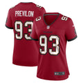 Women s Nike Willington Previlon Red Tampa Bay Buccaneers Game Player Jersey