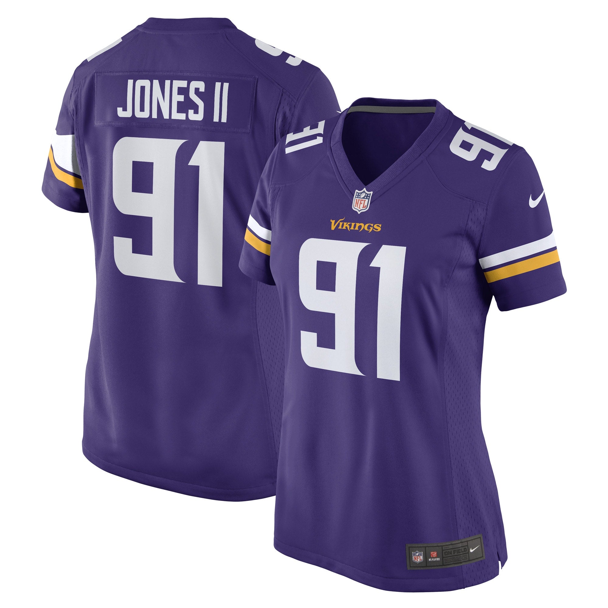 Patrick Jones II Minnesota Vikings Nike Women s Game Player Jersey   Purple