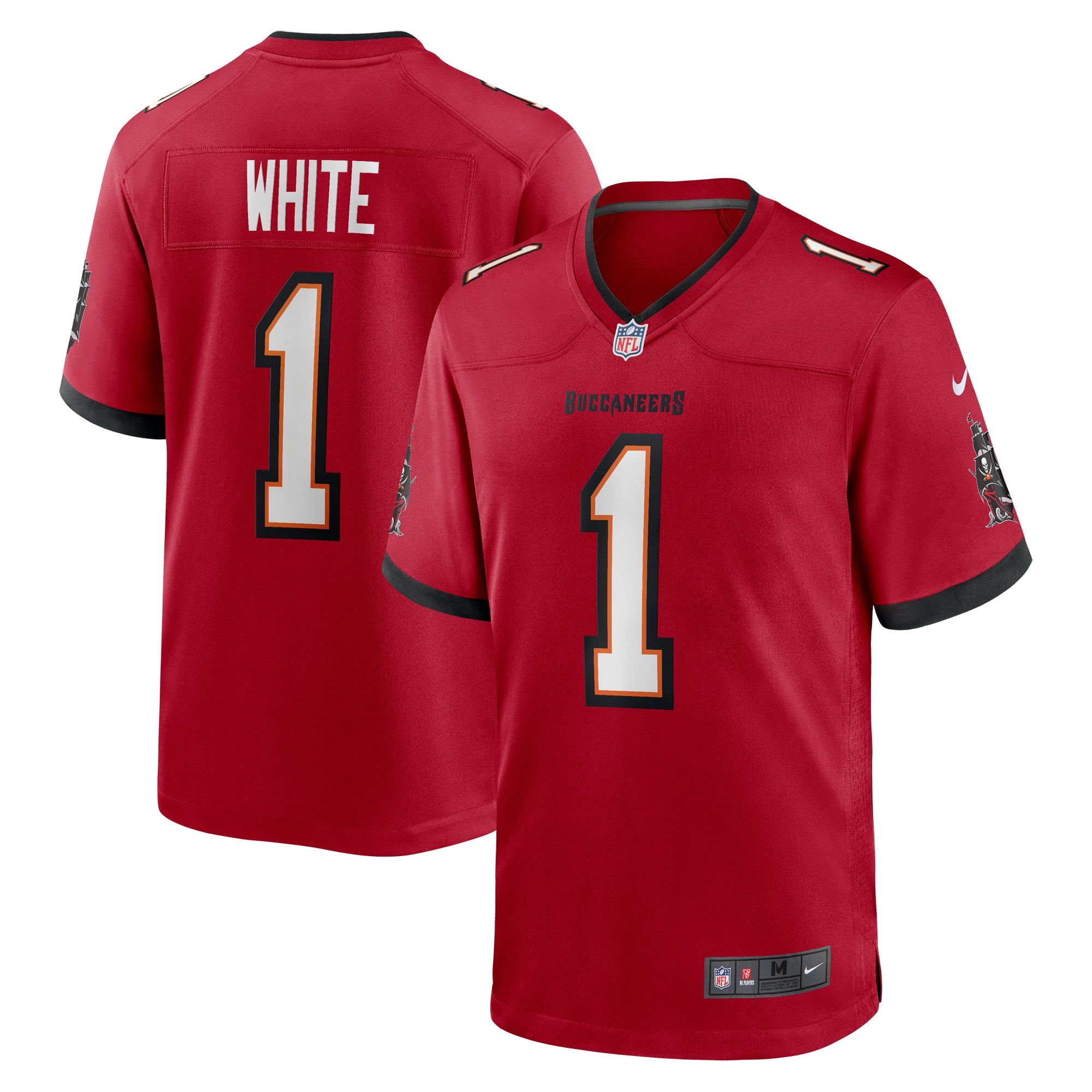 Rachaad White Tampa Bay Buccaneers Nike Game Player Jersey   Red