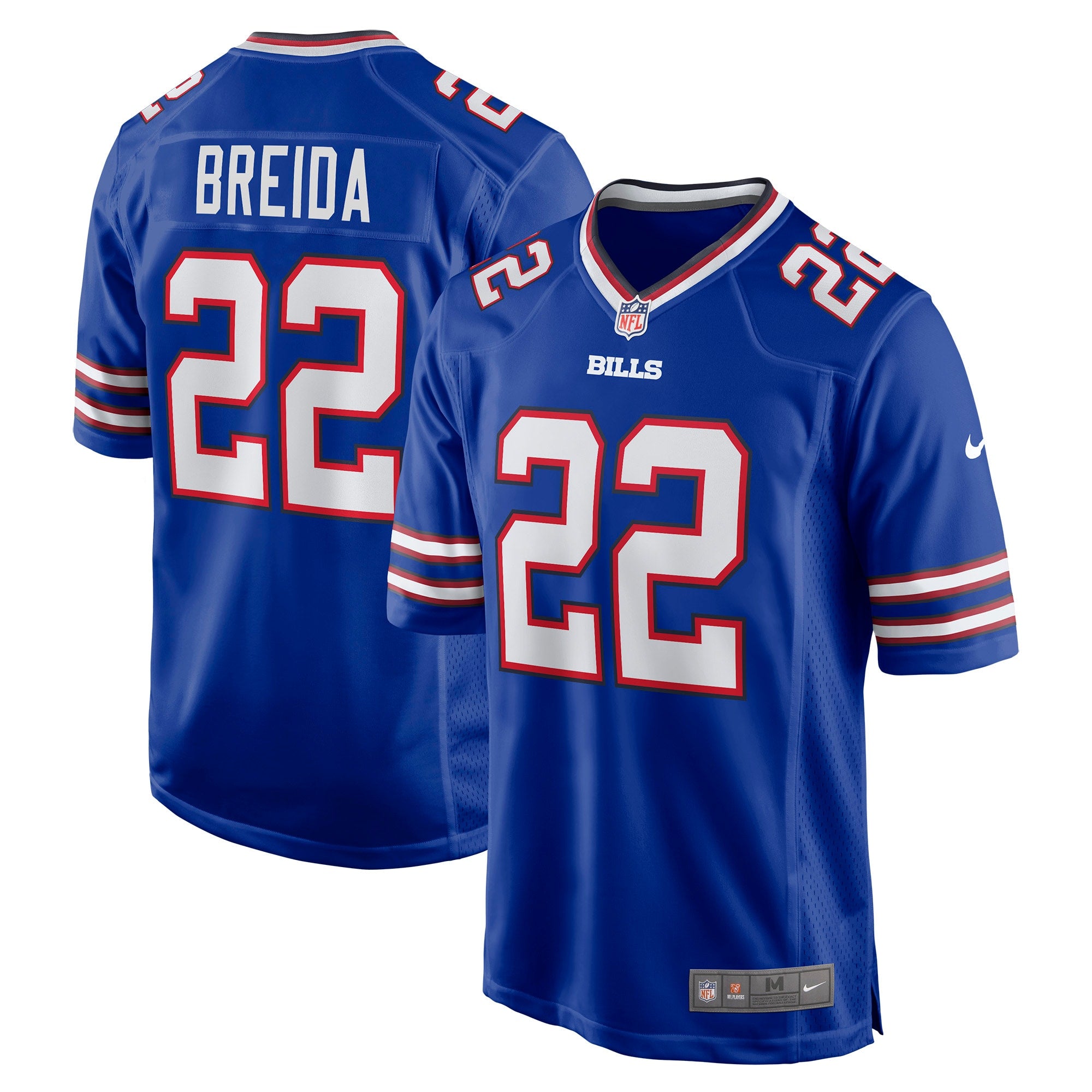 Matt Breida Buffalo Bills Nike Game Player Jersey   Royal