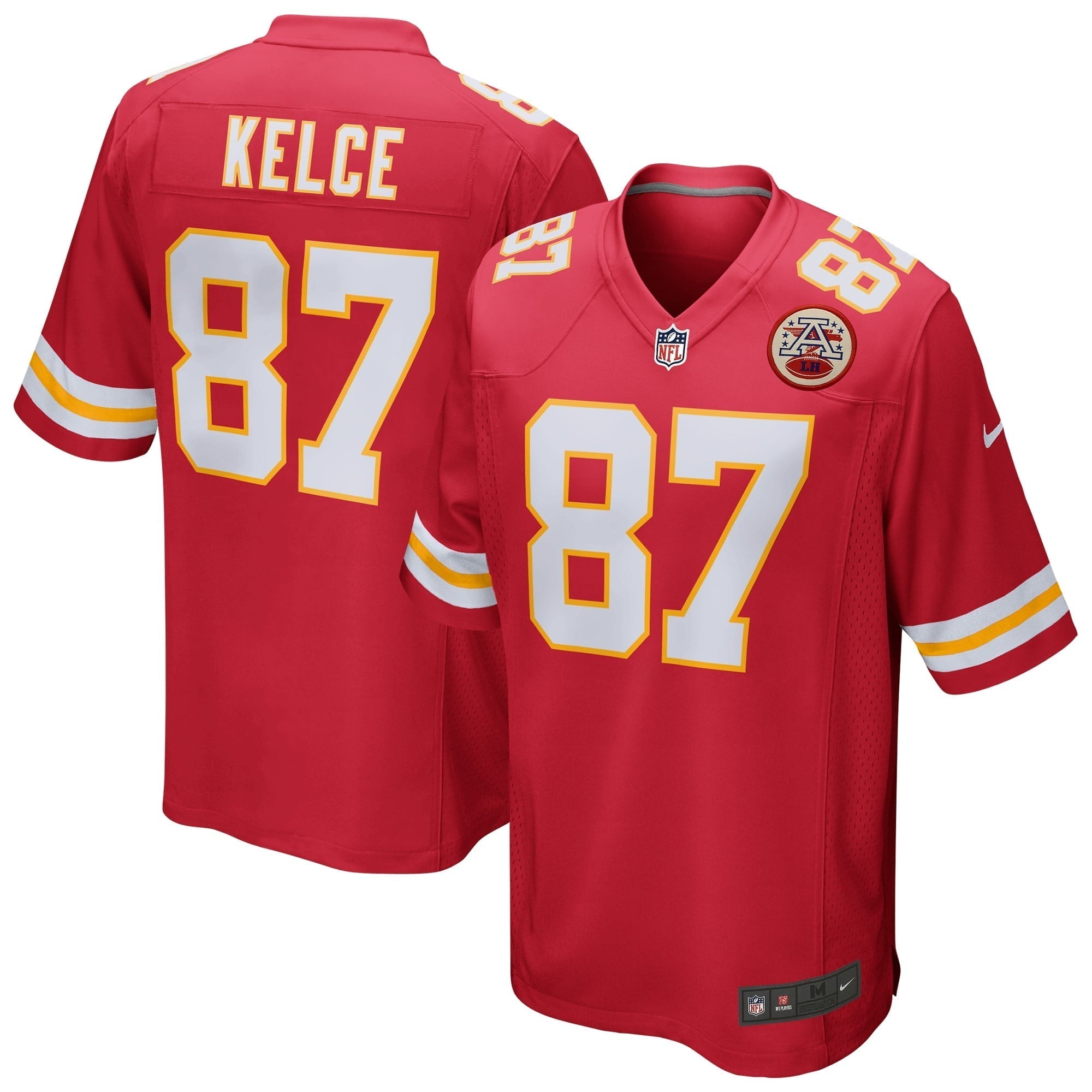Men s Nike Travis Kelce Red Kansas City Chiefs Game Jersey
