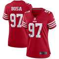 Women s Nike Nick Bosa Scarlet San Francisco 49ers Player Game Jersey