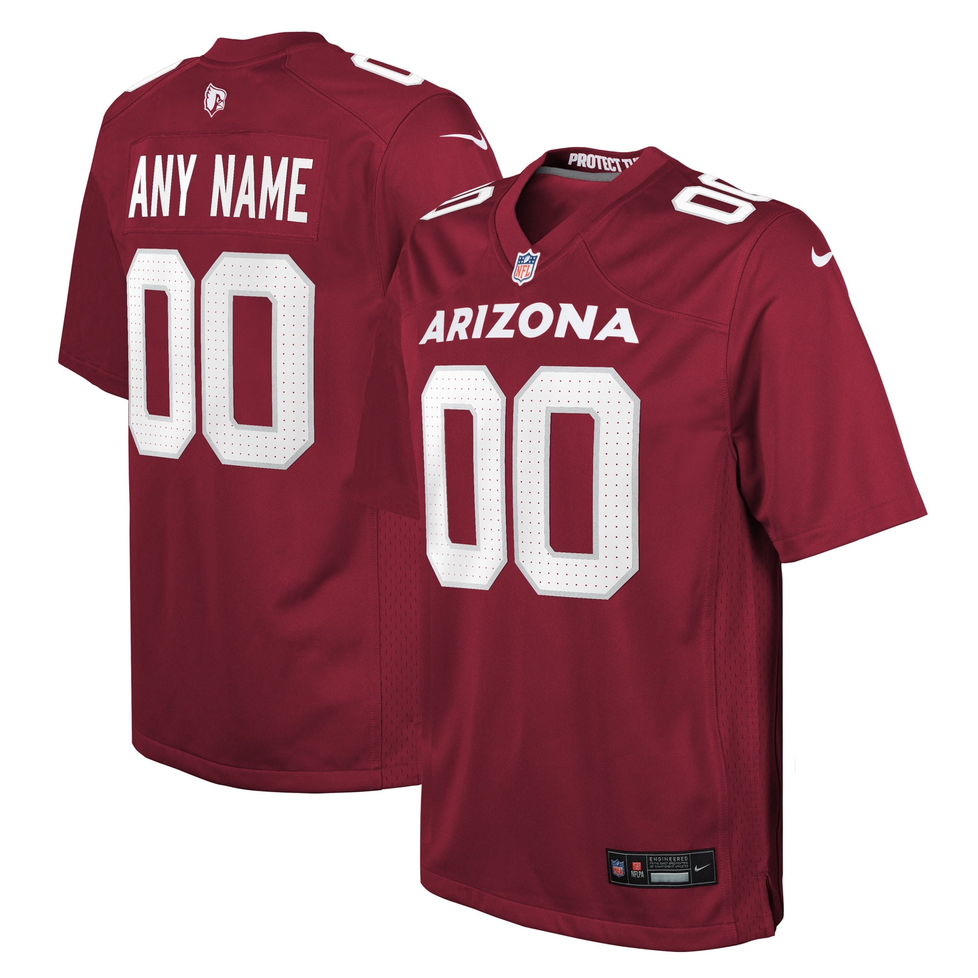 Arizona Cardinals Nike Youth Custom Game Jersey   Cardinal