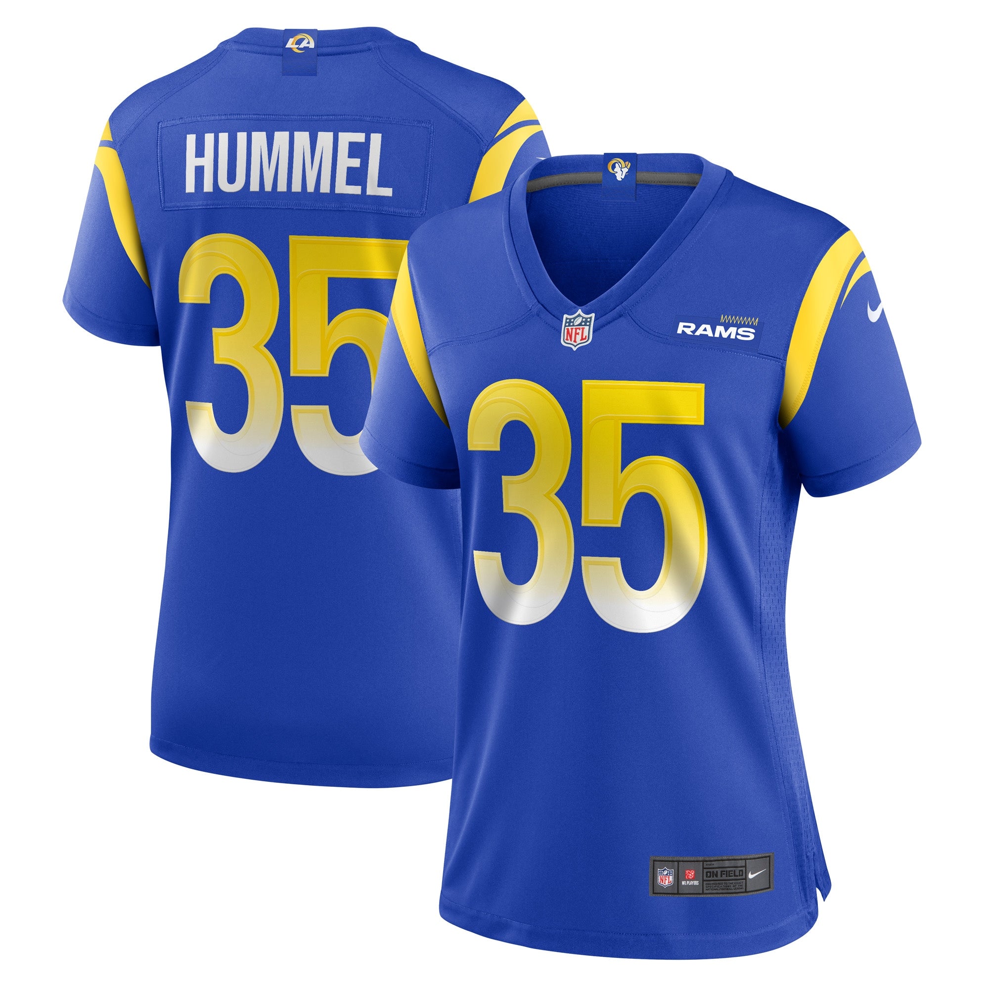 Jake Hummel Los Angeles Rams Nike Women s Game Player Jersey   Royal