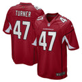 Men s Nike Ezekiel Turner Cardinal Arizona Cardinals Game Jersey