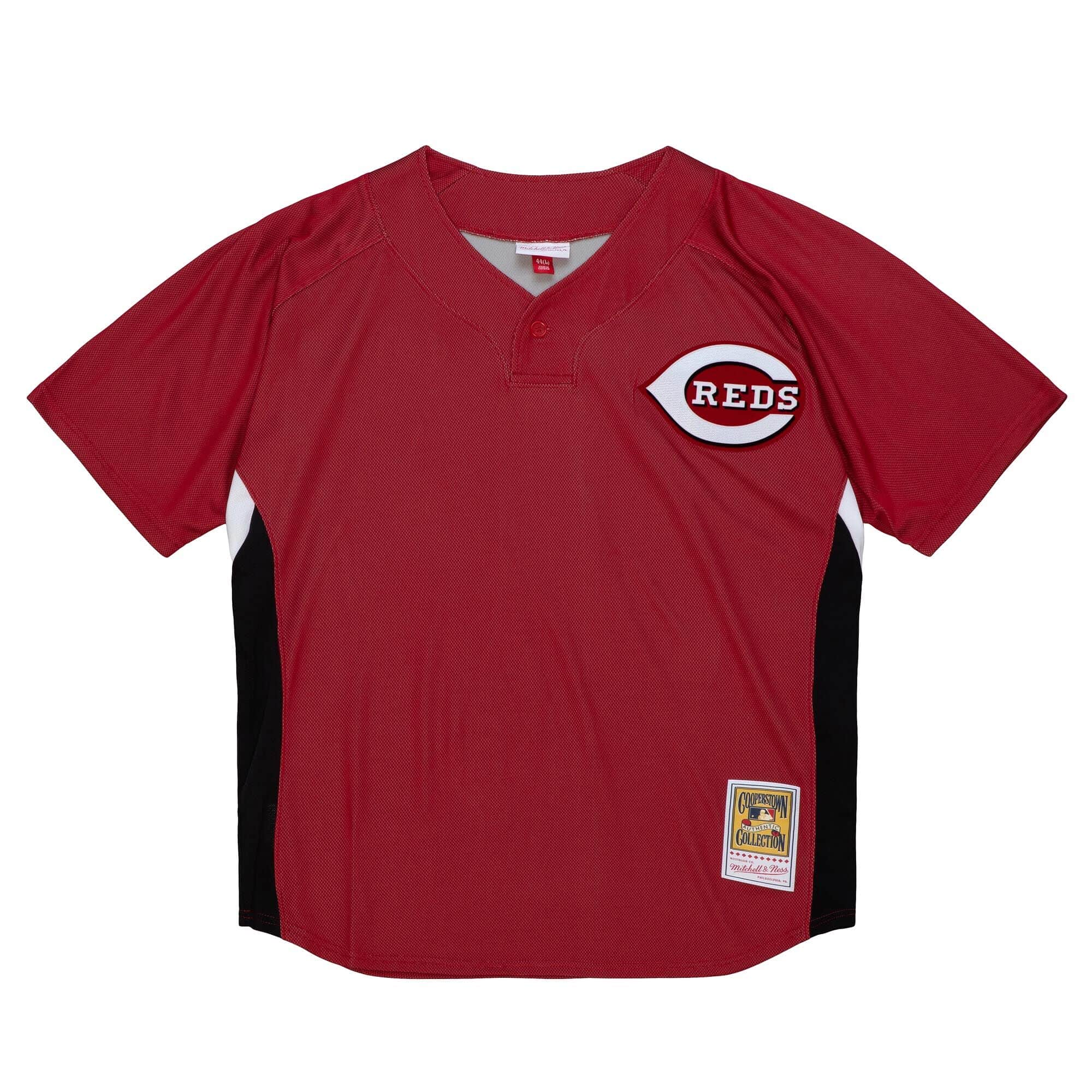 Authentic Ken Griffey Jr Cincinnati Reds 2007 BP Jersey