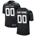 New York Jets Nike Youth Custom Game Jersey   Black