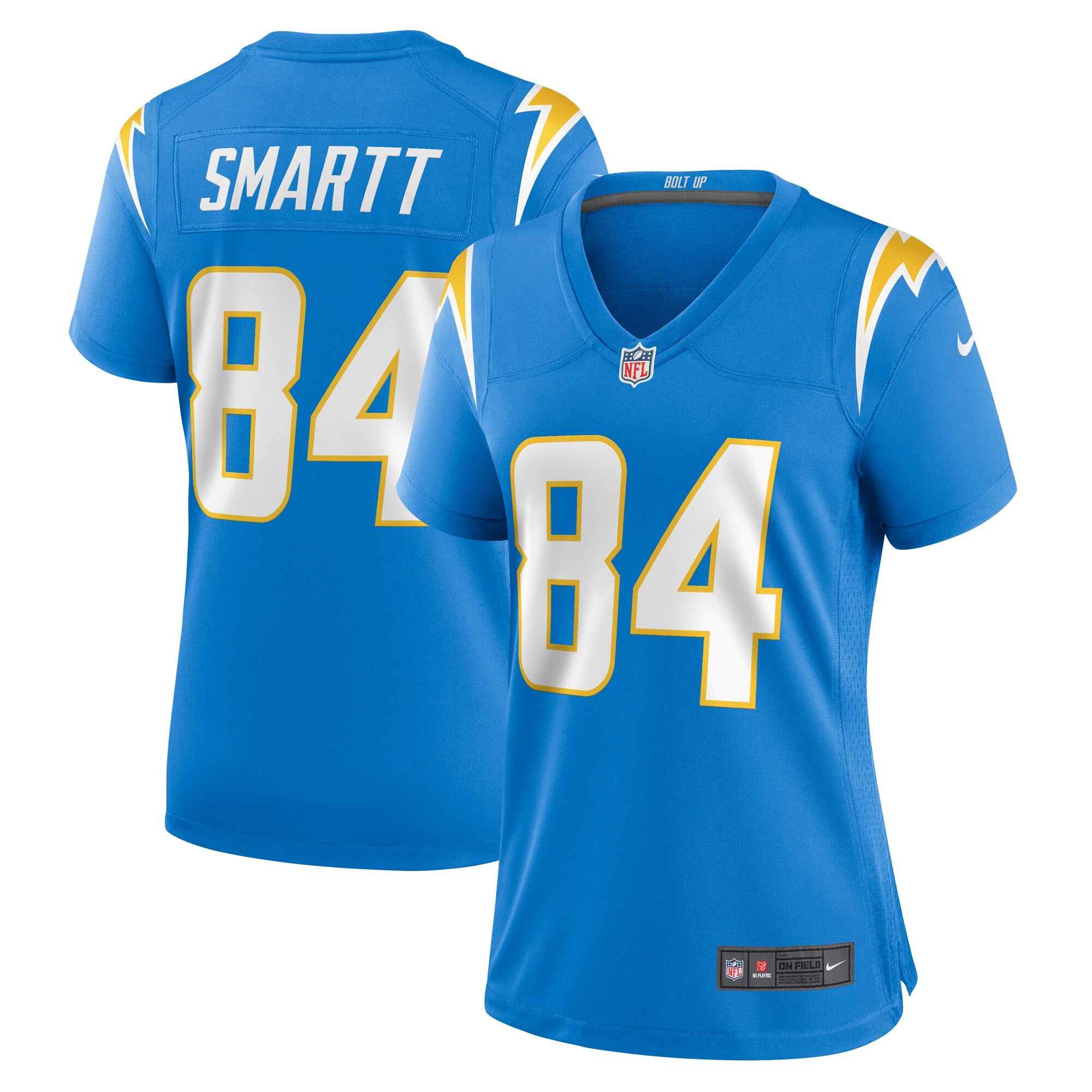 Stone Smartt Los Angeles Chargers Nike Women s Team Game Jersey    Powder Blue